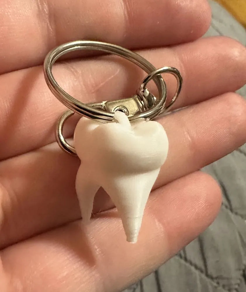 Tooth Keychain