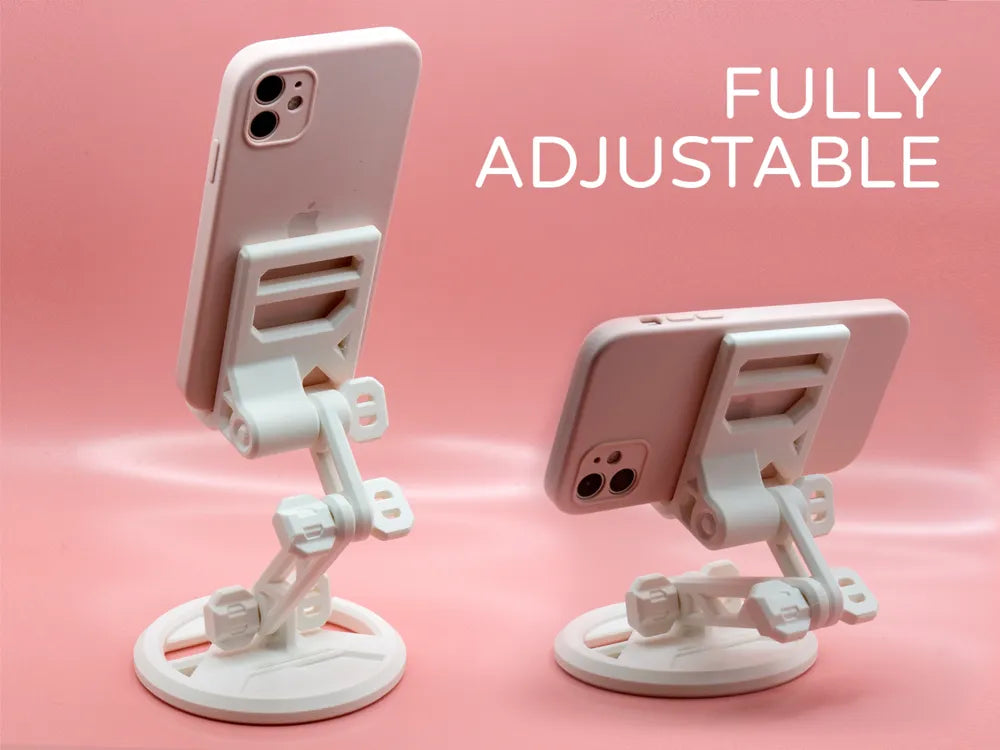Adjustable Height Phone Stand for Desk
