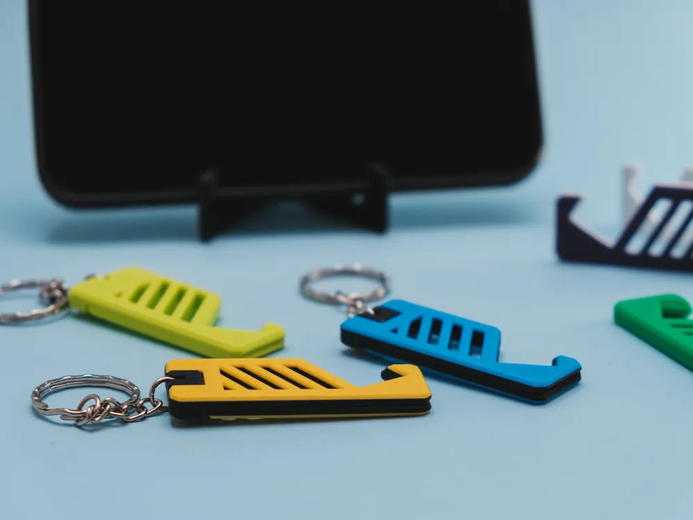 Mini Phone Stand Keychain