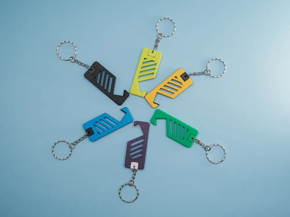 Mini Phone Stand Keychain