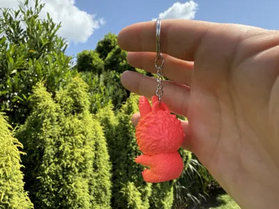 Keychain Labubu in 3D