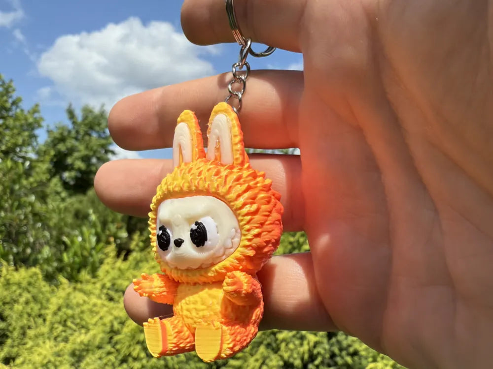 Keychain Labubu in 3D