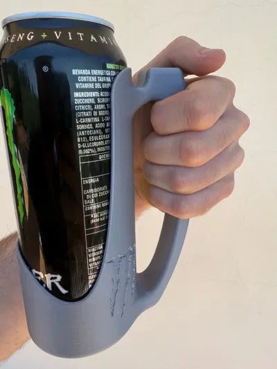 Monster Energy Can Holder with Logos ā Durable & Stylish