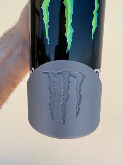 Monster Energy Can Holder with Logos ā Durable & Stylish