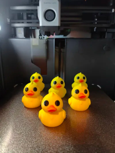 Cute Duck with Feet & Keychain - No Supports